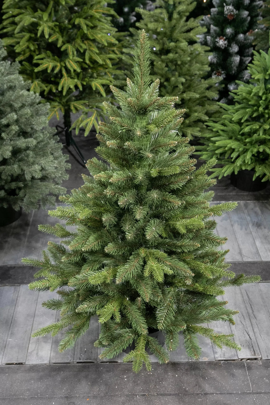 110 cm Premium klasės dirbtinė Kalėdų eglutė