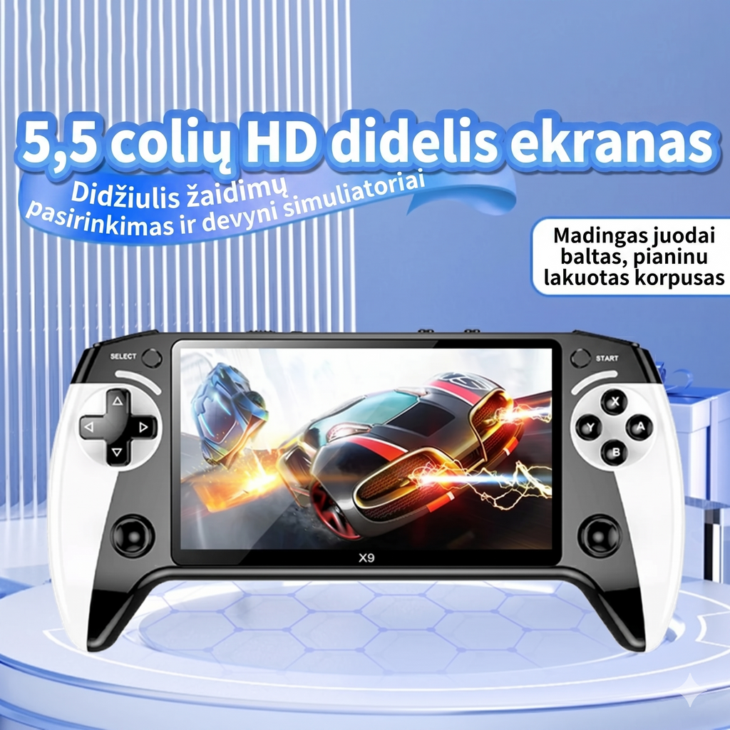 Žaidimų Konsolė: Žaidimai, Muzika, Filmai – Viskas Jūsų Kišenėje!
