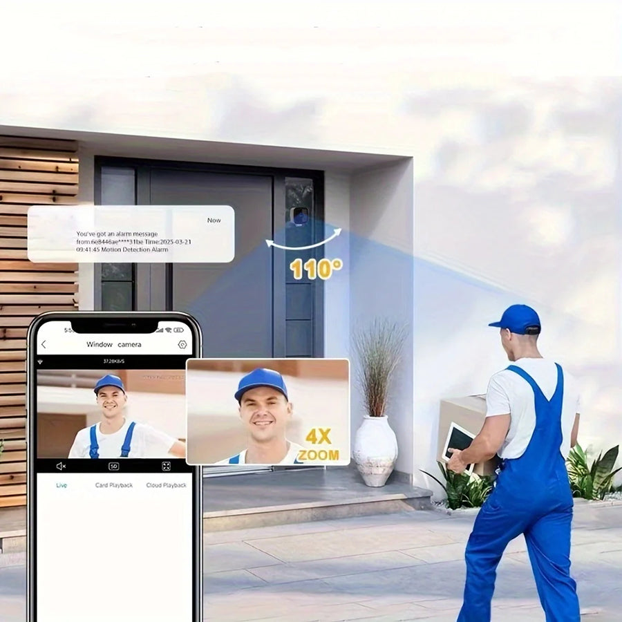 išmanioji Wi-Fi kamera + 64GB atminties kortelė dovanų