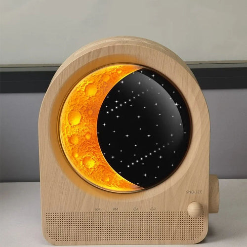 "Moon" elektrinis laikodis- žadintuvas