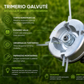 Trimerio galvutė žolei pjauti