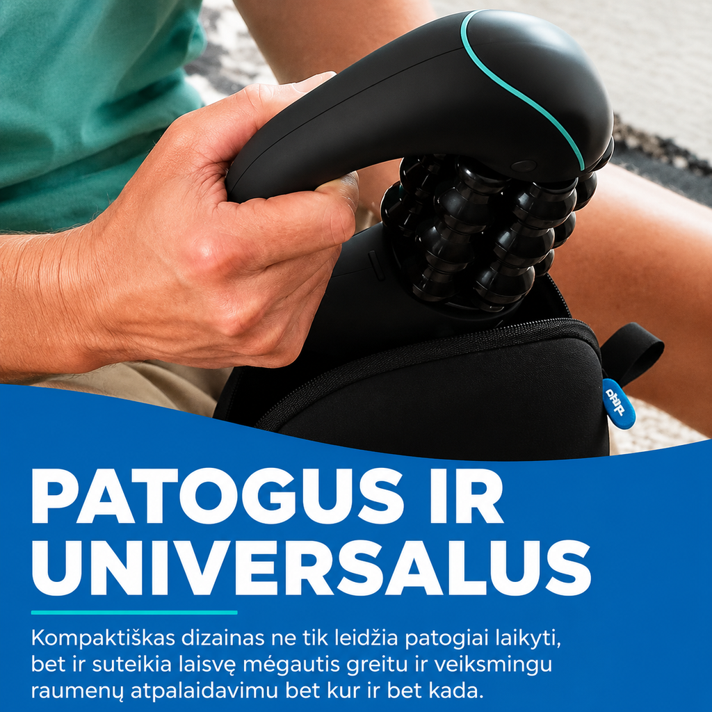 Elektrinis Masažuoklis „RPM Mini“ – Galingas Raumenų Atpalaidavimas