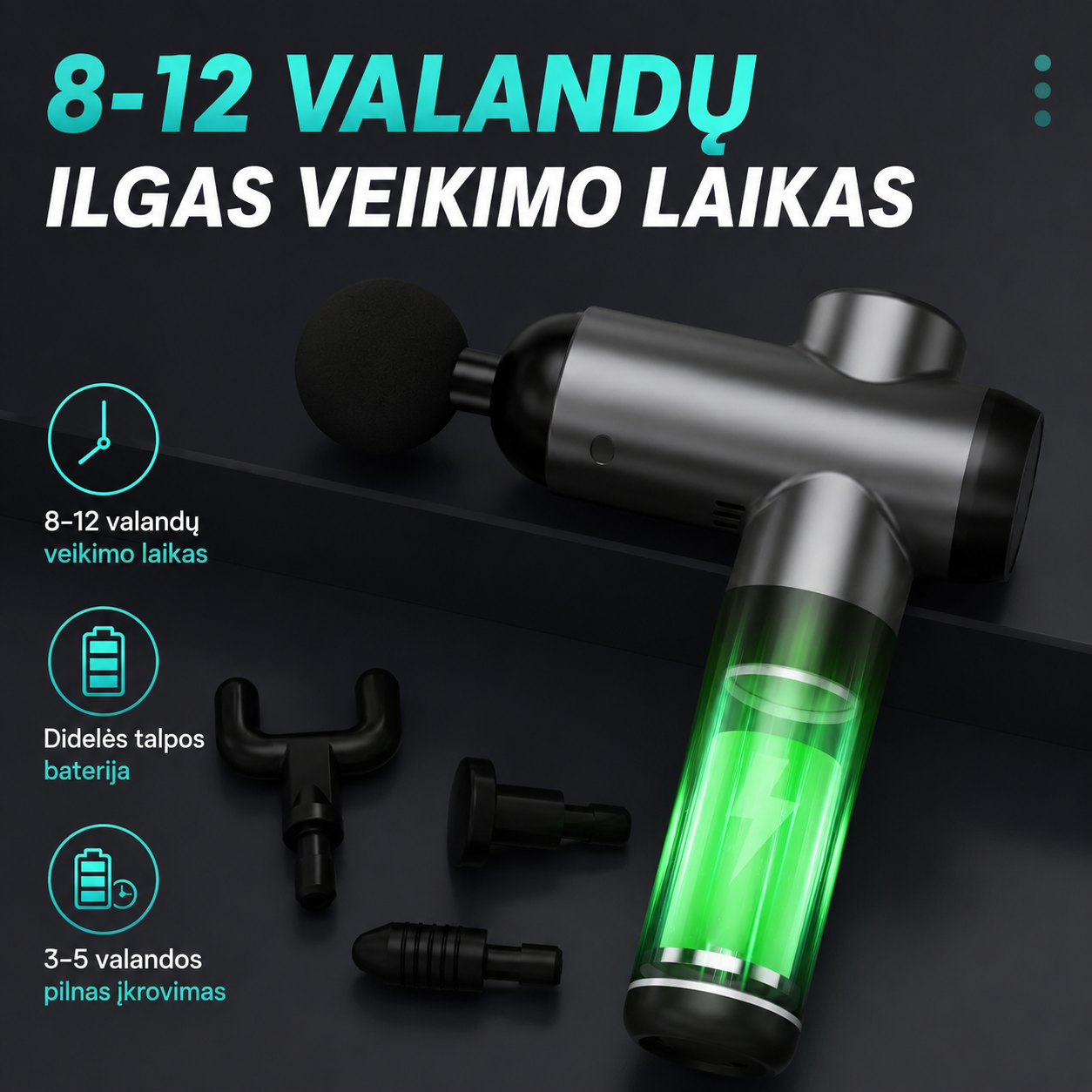 Elektrinis Rankinis Masažuoklis „RPM Mini“