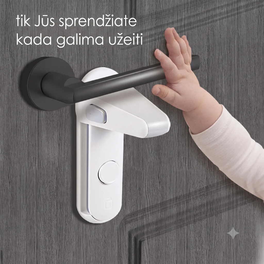 Privatumas per 3 minutes: užraktas, kuris saugo jūsų asmeninę erdvę ir ramybę