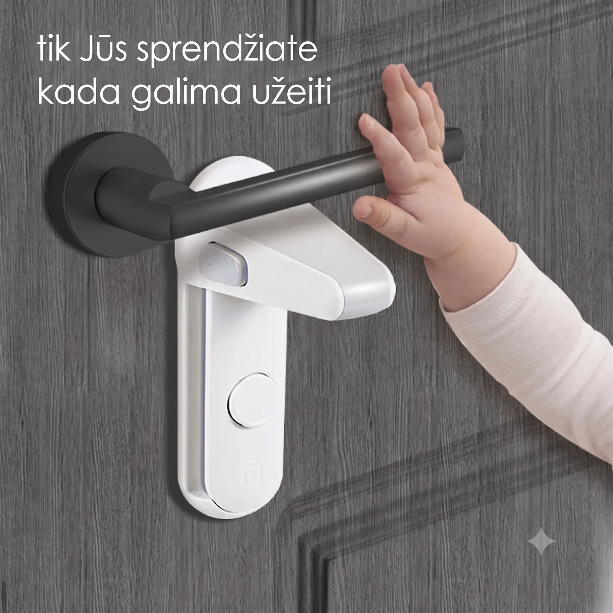 Privatumas per 3 minutes: užraktas, kuris saugo jūsų asmeninę erdvę ir ramybę