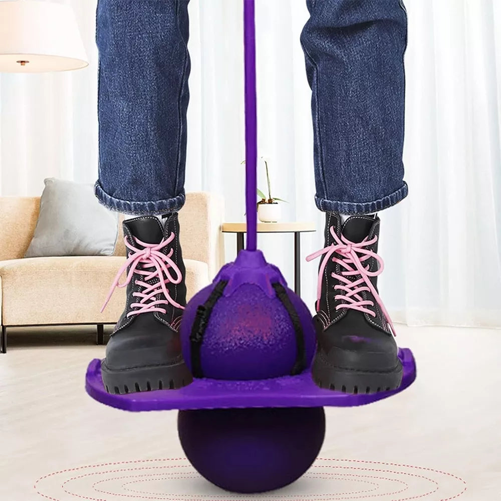 Balansinis šokliukas "POGO" violetinis