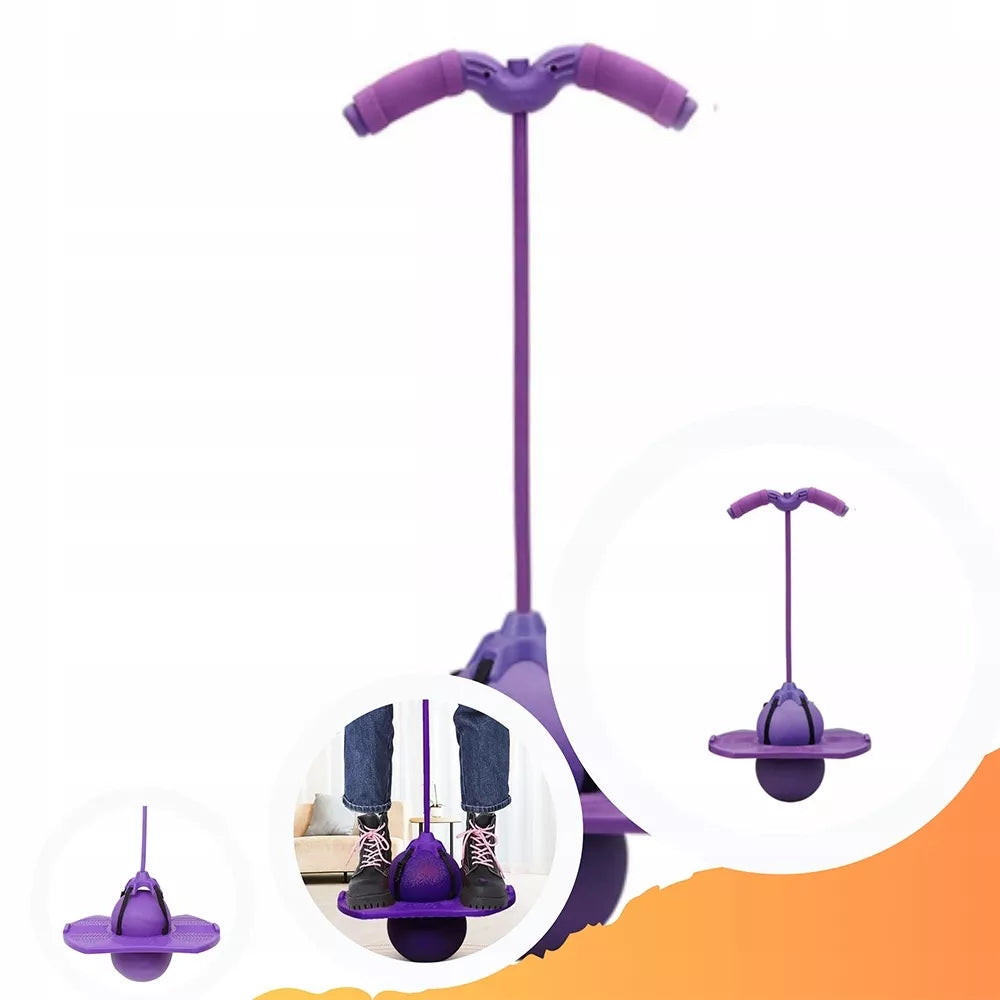 Balansinis šokliukas "POGO" violetinis
