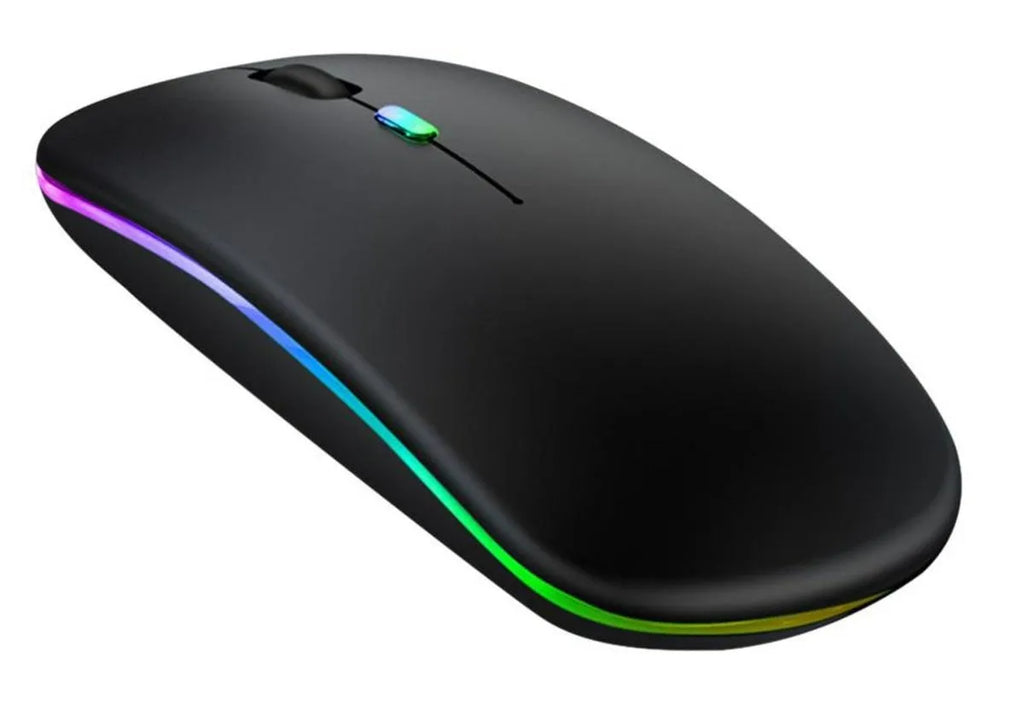 Belaidė pelė su RGB LED apšvietimu.