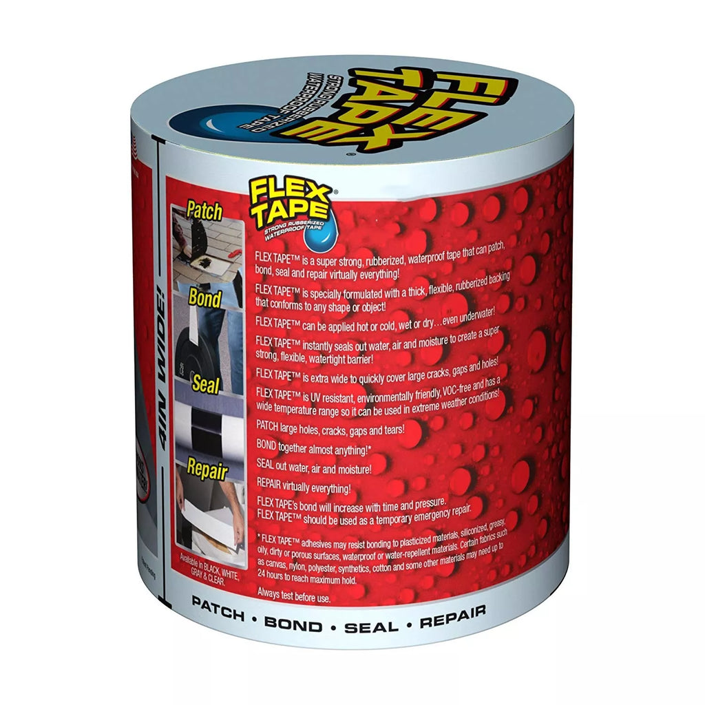 "FLEX TAPE" vandeniui atspari lipni juosta (juoda sp.)