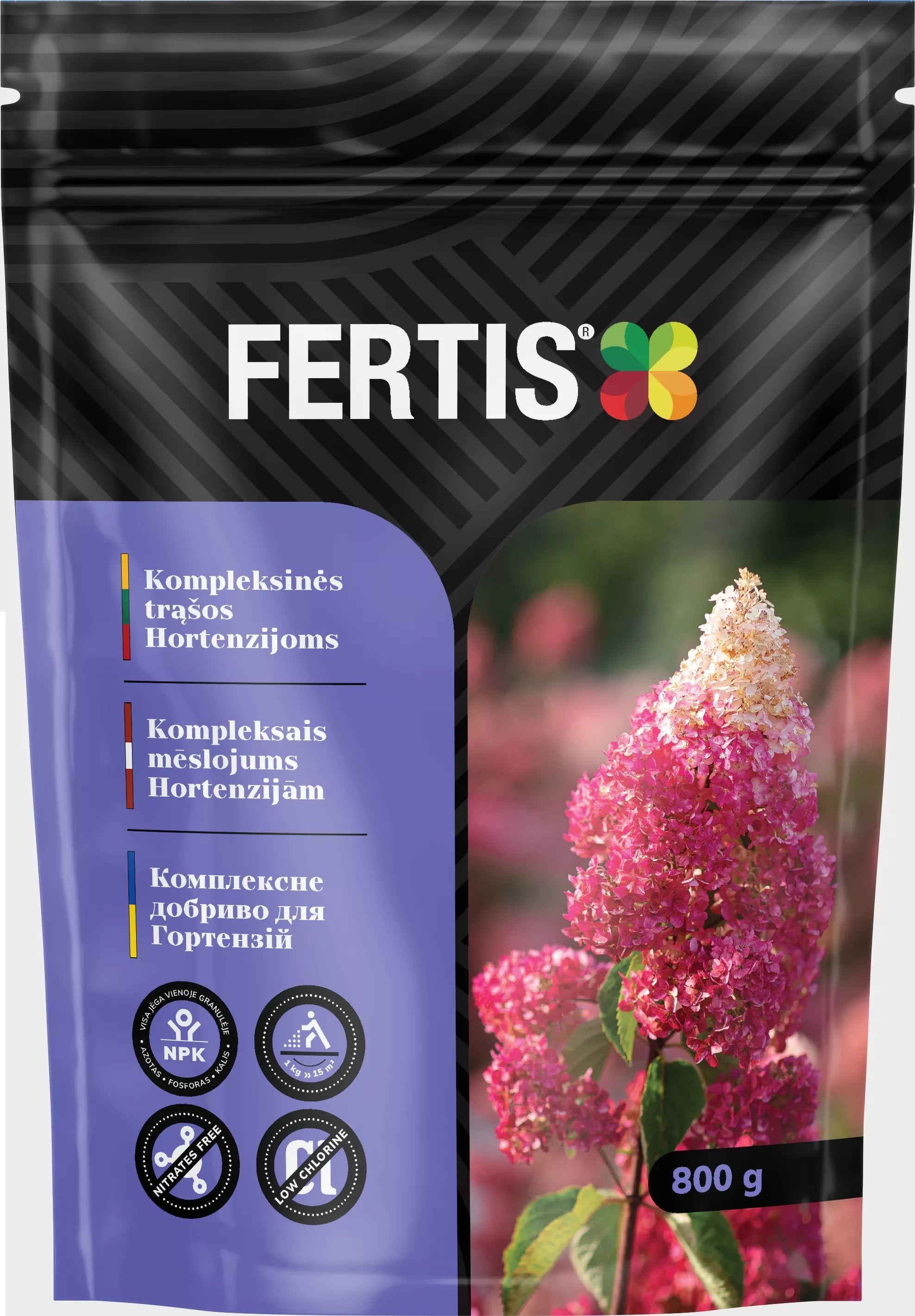 Kompleksinės trąšos Hortenzijoms FERTIS , 800g