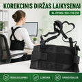 Korekcinis diržas nugaros laikysenai