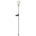 lauko LED lemputė „Edison“ su saulės baterija (80 cm, vintage stilius)