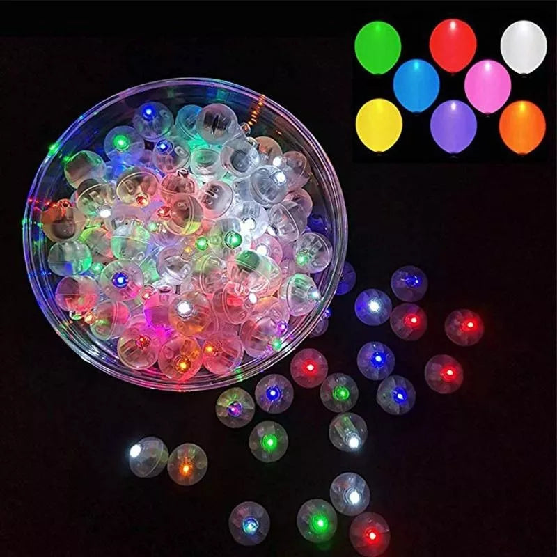 LED balionų lemputės - Balta