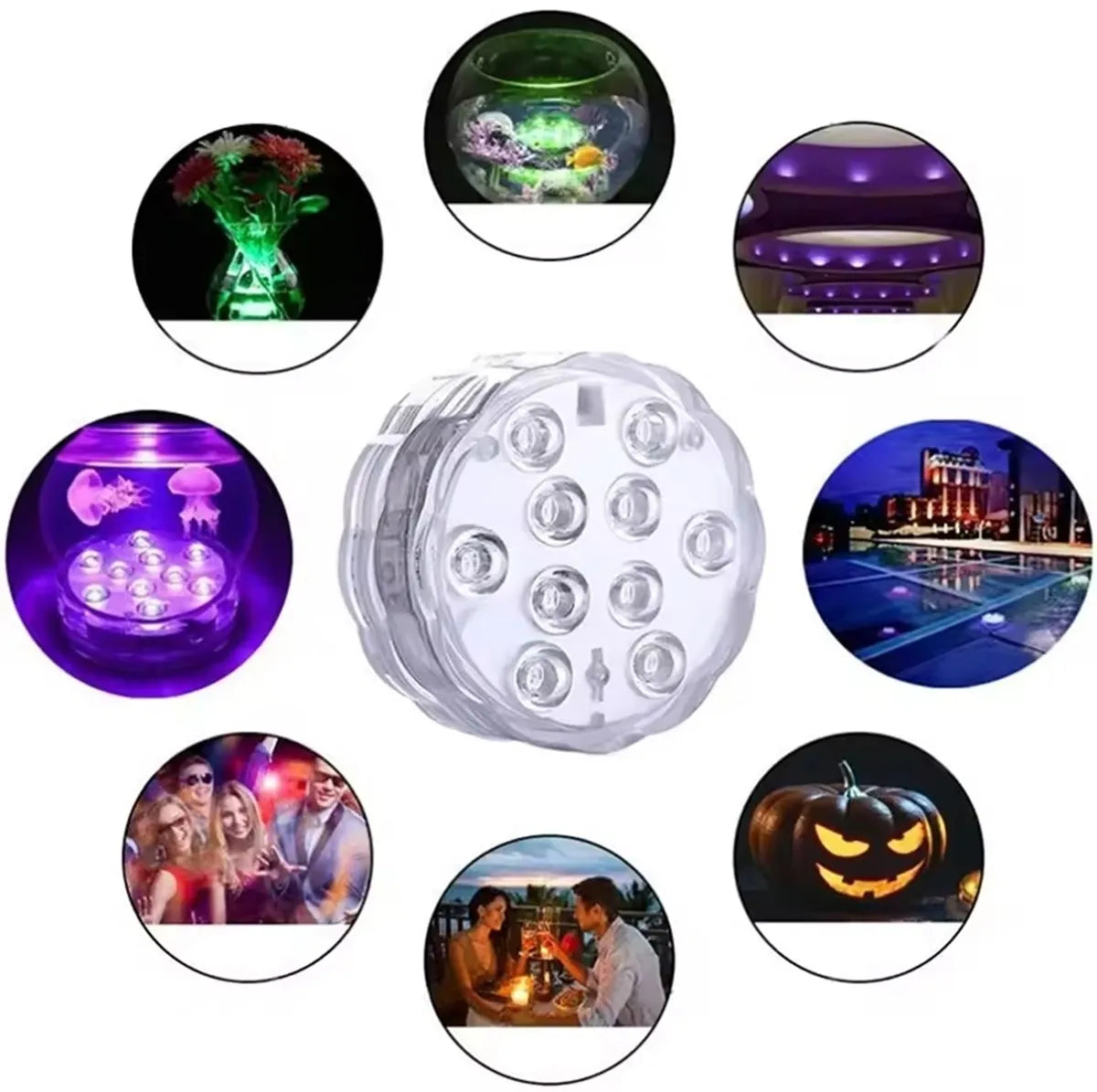 LED Lempa baseinui