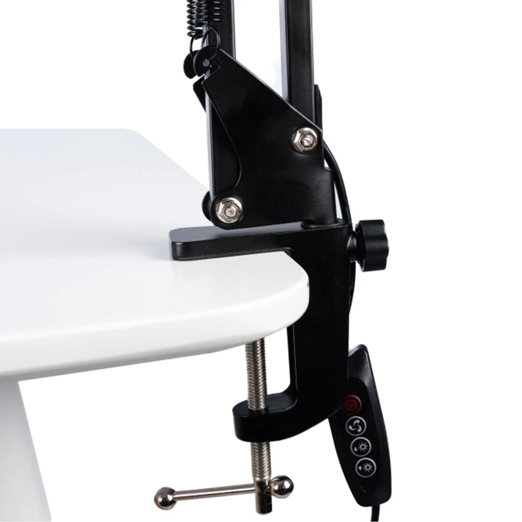 LED stalinė lempa su laikikliu (reguliuojama, USB)