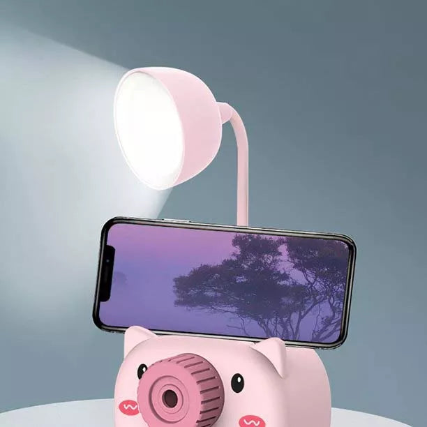 LED šviestuvas su drožtuku - Mėlyna