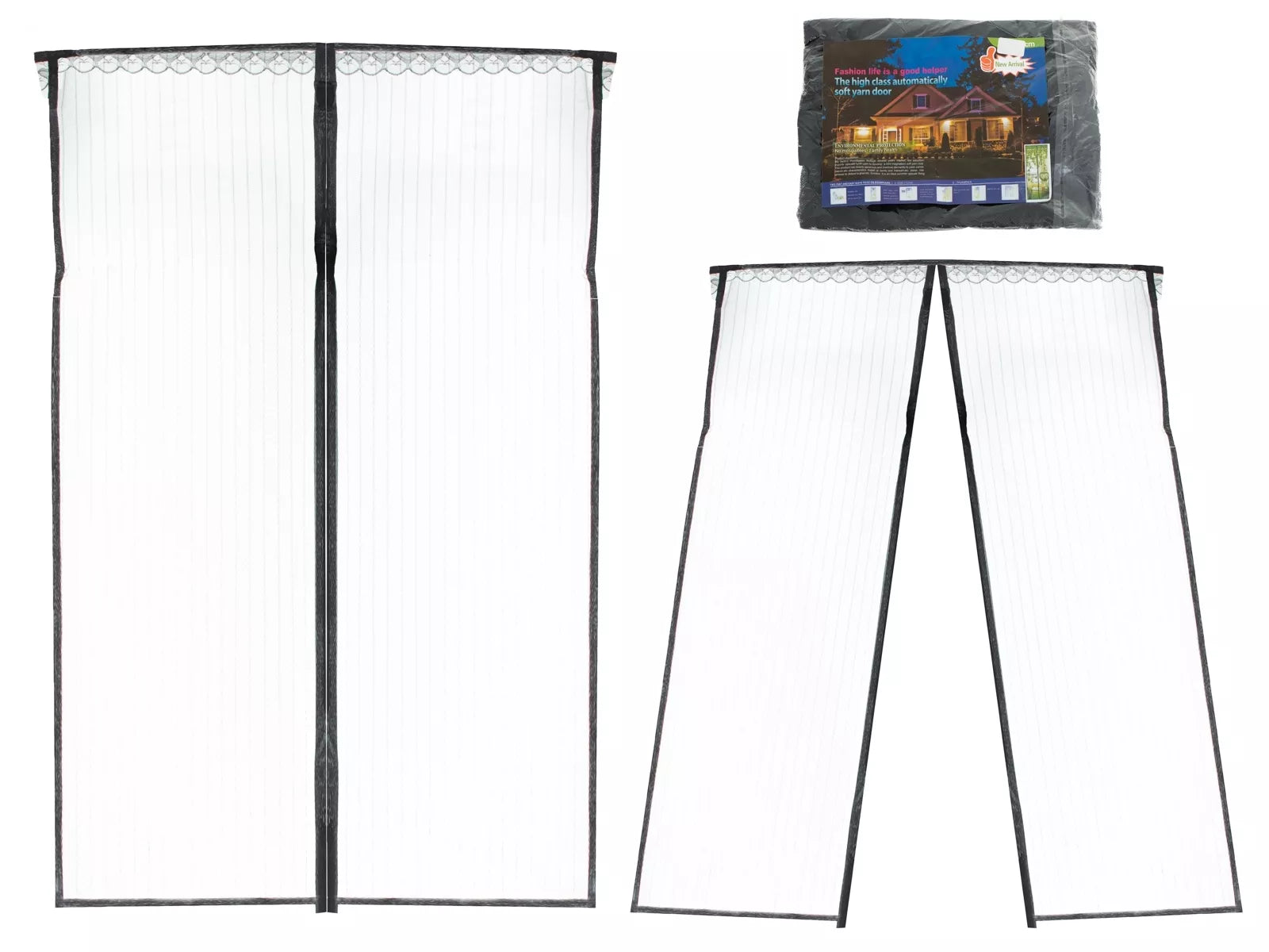 Magnetinis durų tinklelis 160x230cm
