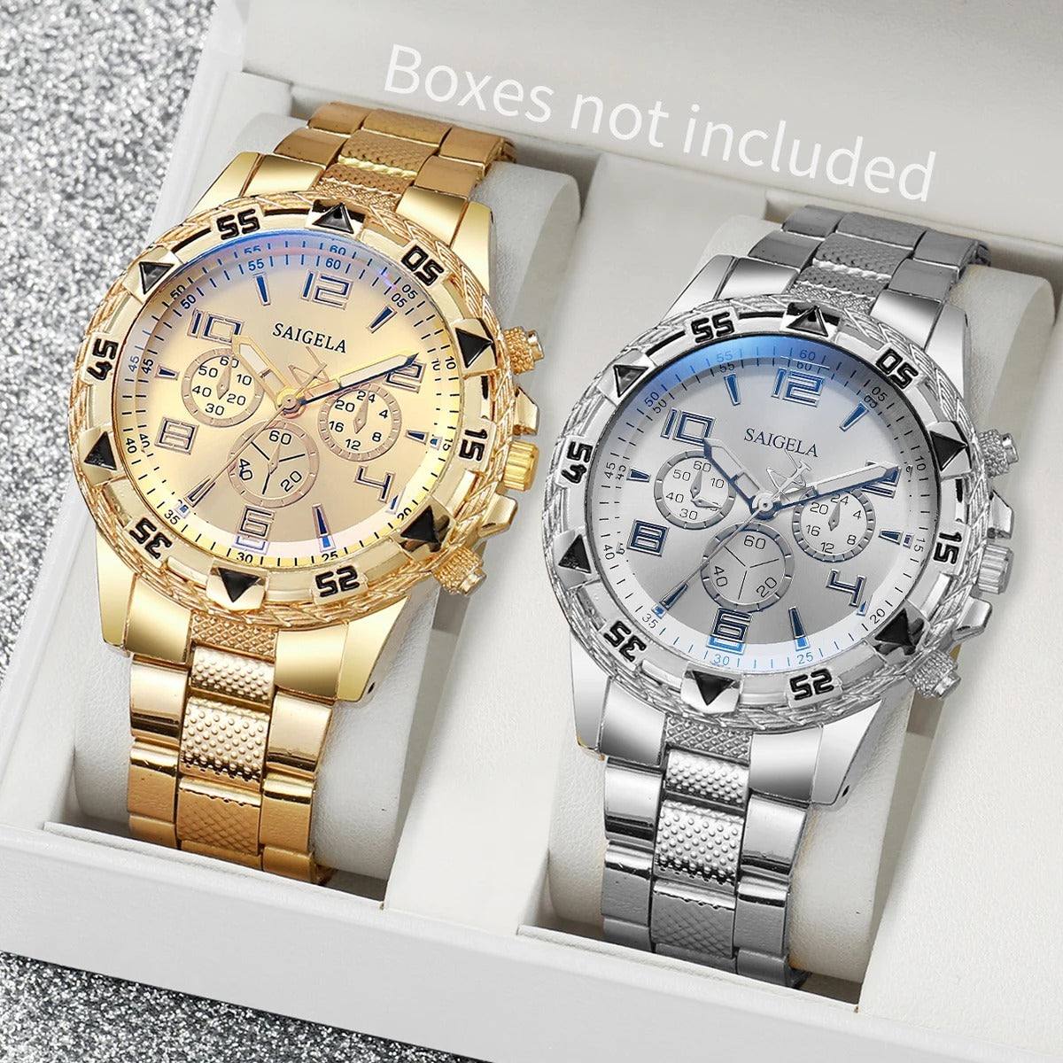 Vyriškas prabangus laikrodis Timeless Duo - 2 už 1 kainą