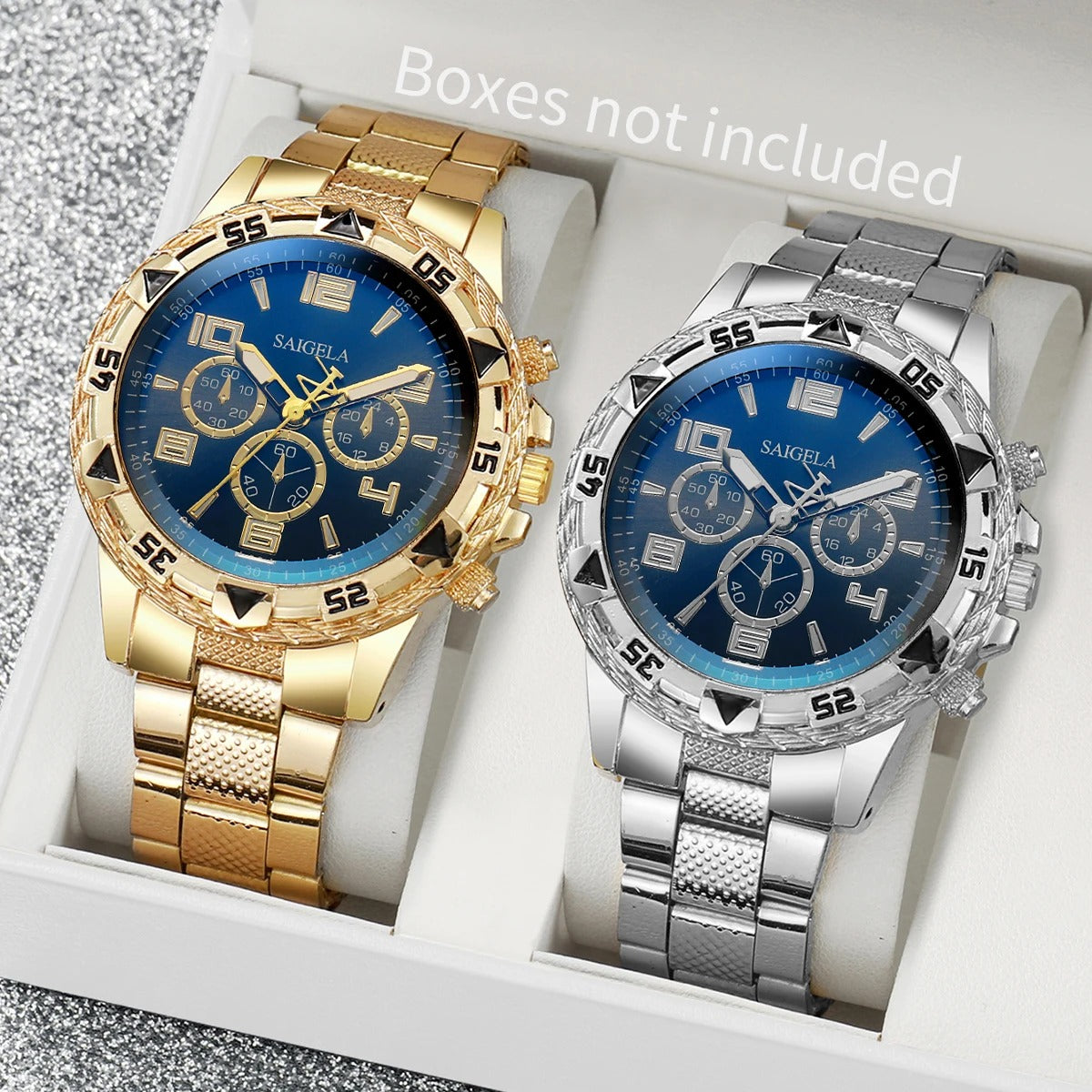 Vyriškas prabangus laikrodis Timeless Duo - 2 už 1 kainą