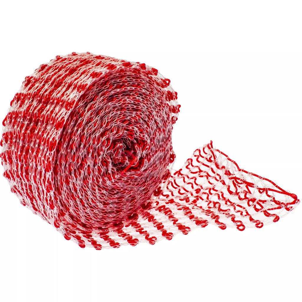 Maisto tinklelis Raudonas 22cm x 4m