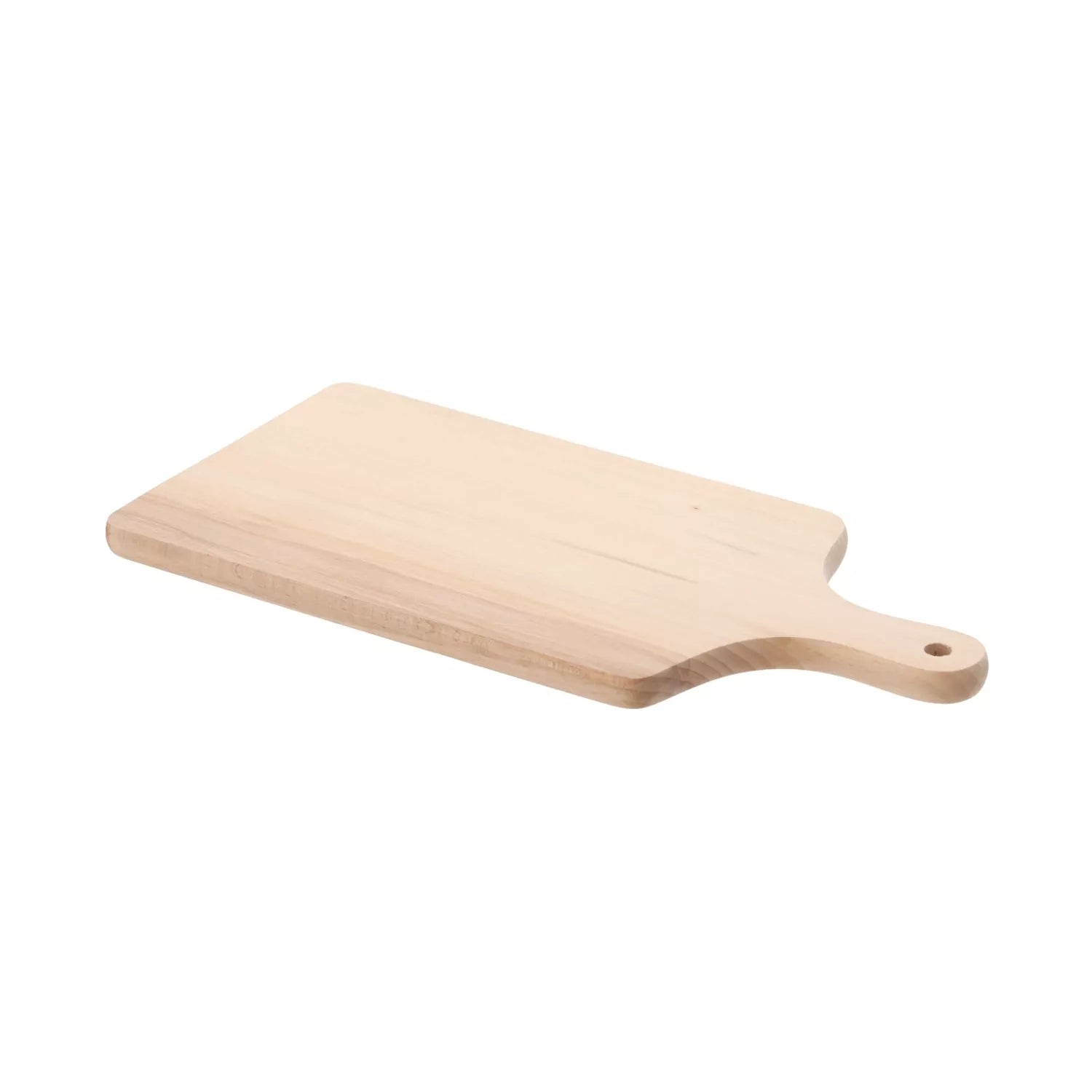 Medinė pjaustymo lentelė su rankena 38 × 17,5 cm