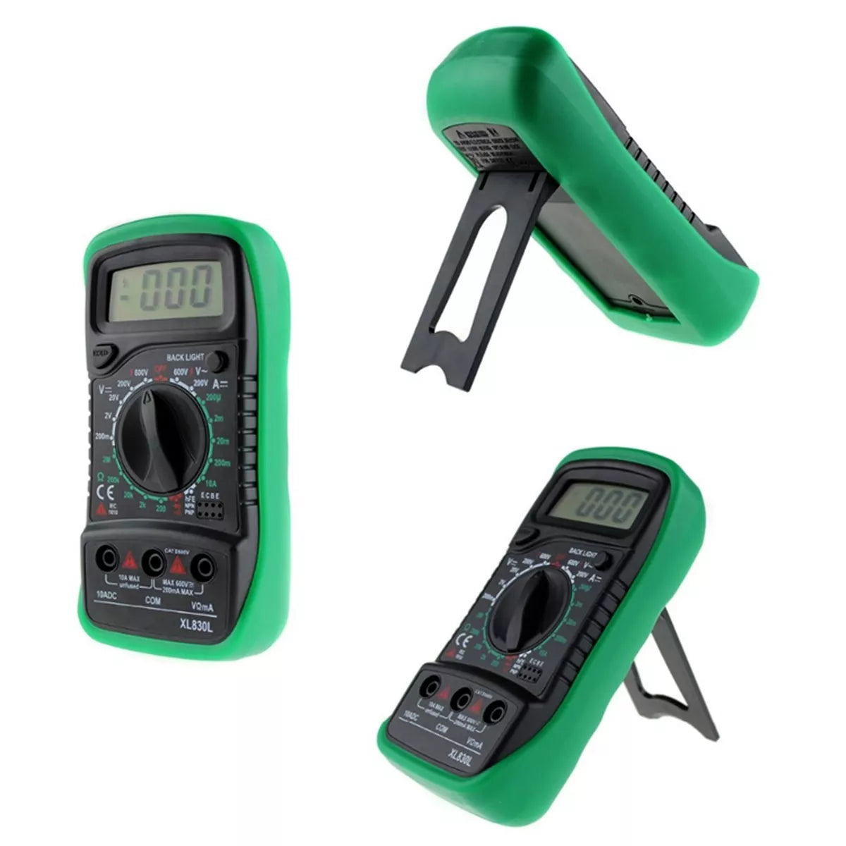Multimetras XL830L + 2 laidai