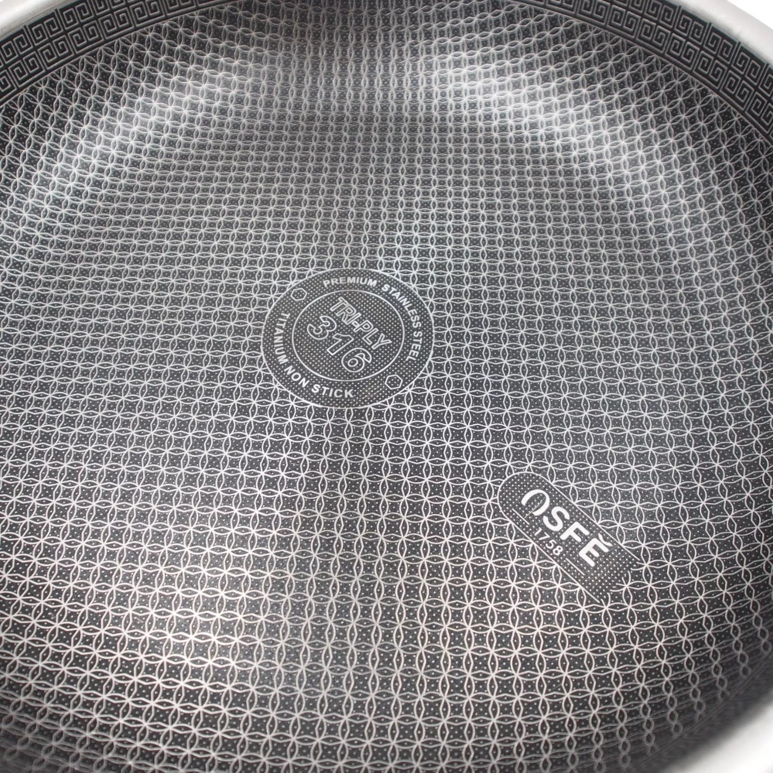Nerūdijančio plieno keptuvė OSFE 316, 26 cm