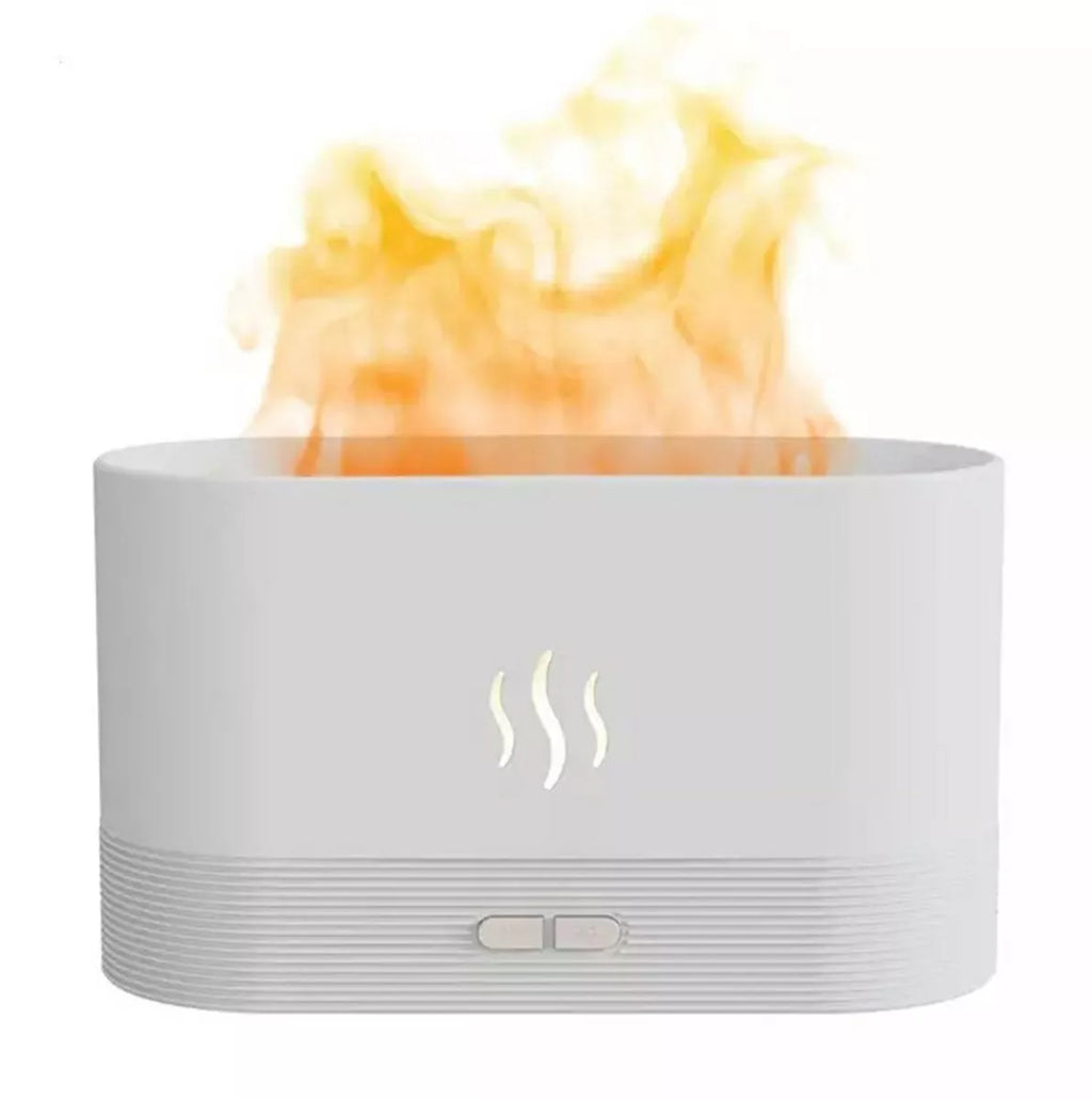 Oro drėkintuvas su liepsnos imitacija