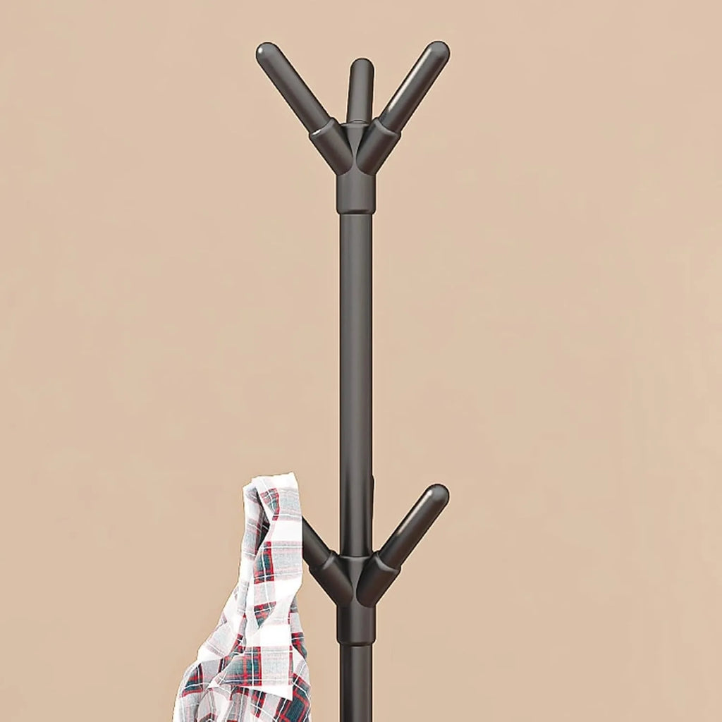Pastatoma drabužių kabykla su kabliukais (170 cm)