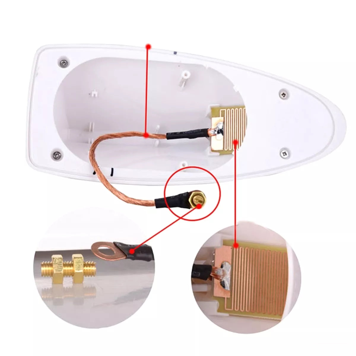 Peleko formos antena (Juoda)