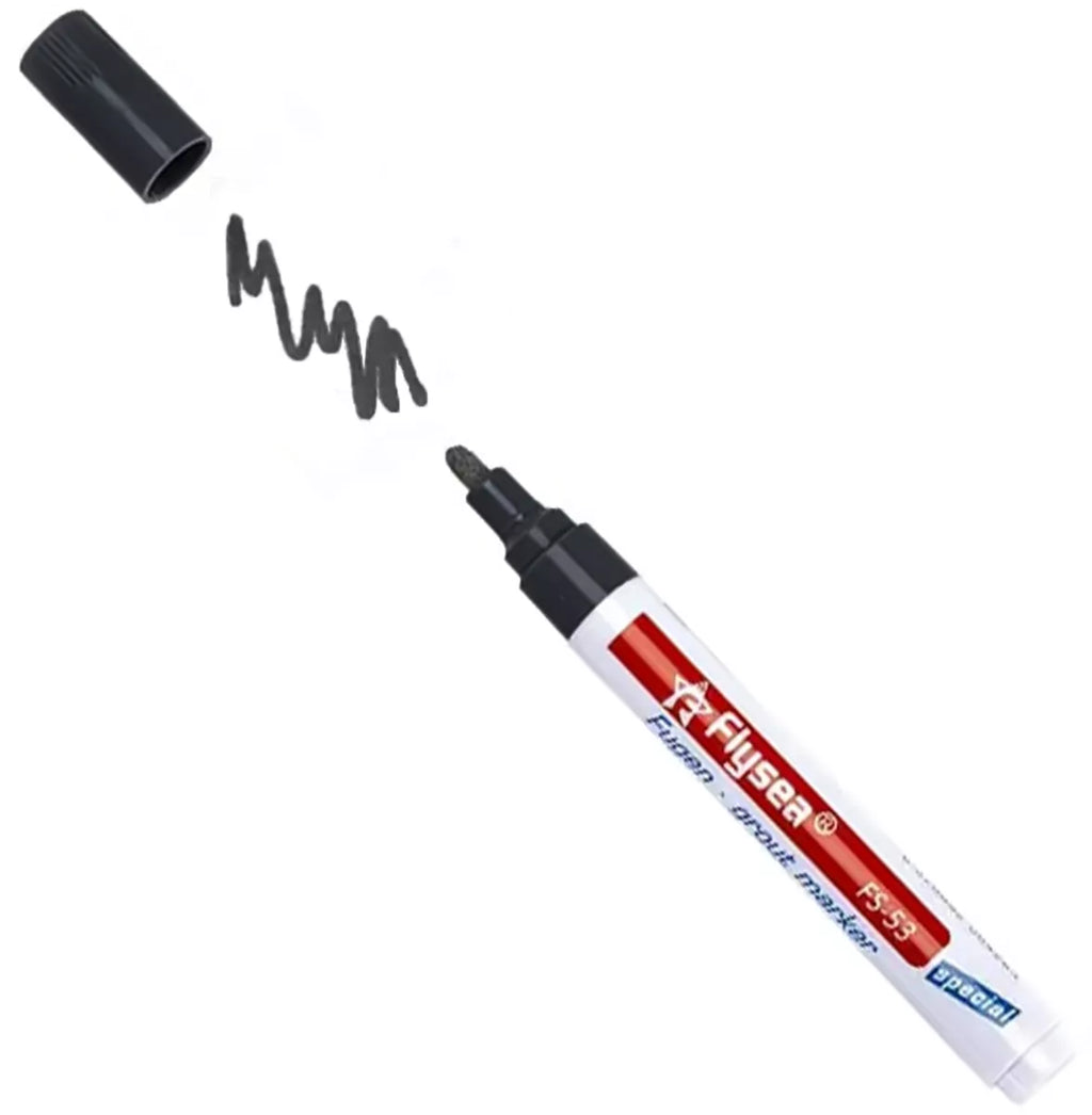 Pieštukas, plytelių tarpų nešvarumams (Juoda spalva)