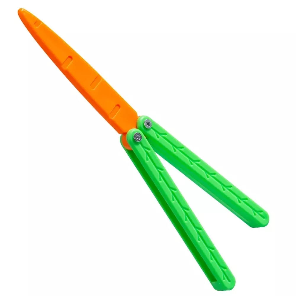 Plastikinis treniruočių peilis