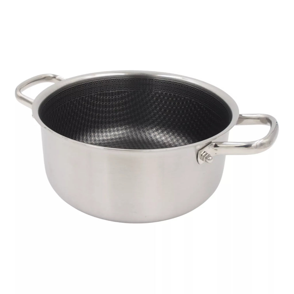 Puodas su dangčiu OSFÉ Tri-Ply, 24 cm, 5 l