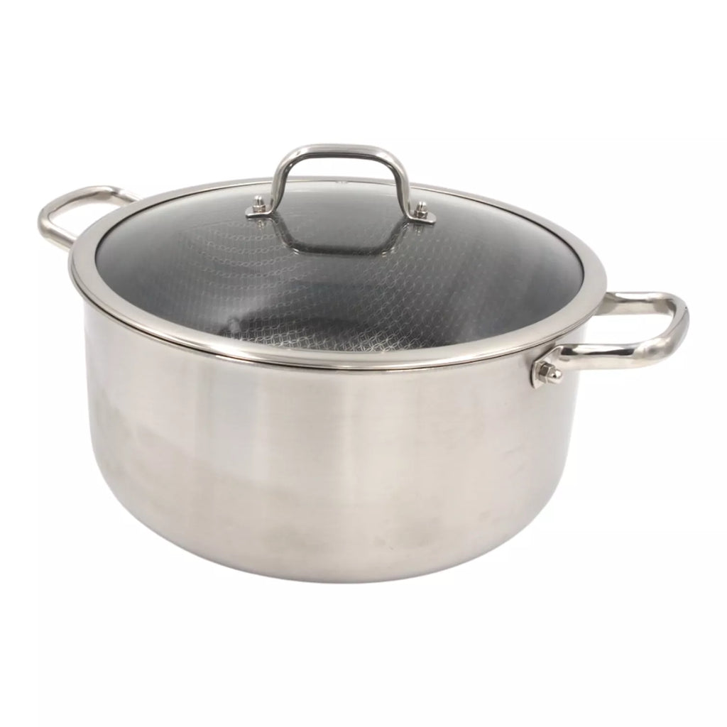 Puodas su dangčiu OSFÉ Tri-Ply, 32 cm, 12 l