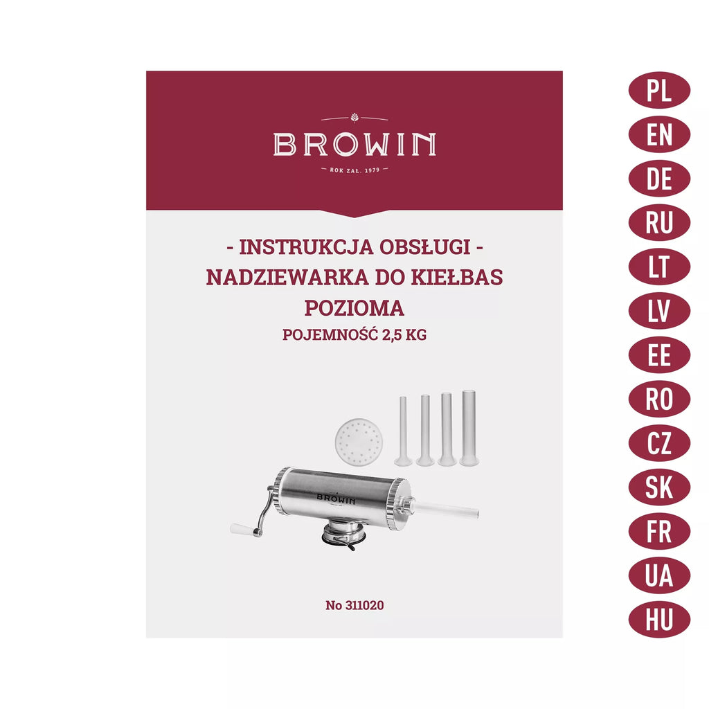 Rankinis horizontalus kimštuvas 2,5kg