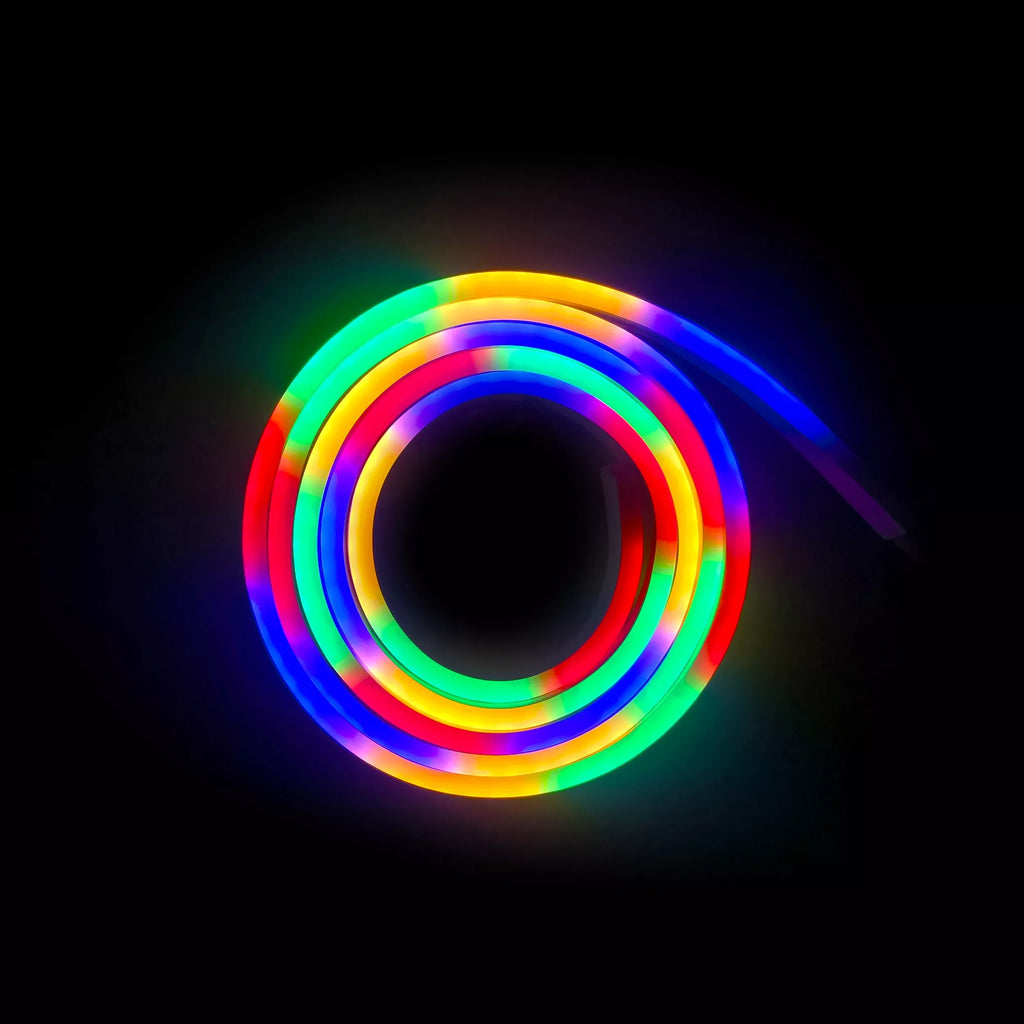 RGB LED šviesos juosta 10 m – lanksti