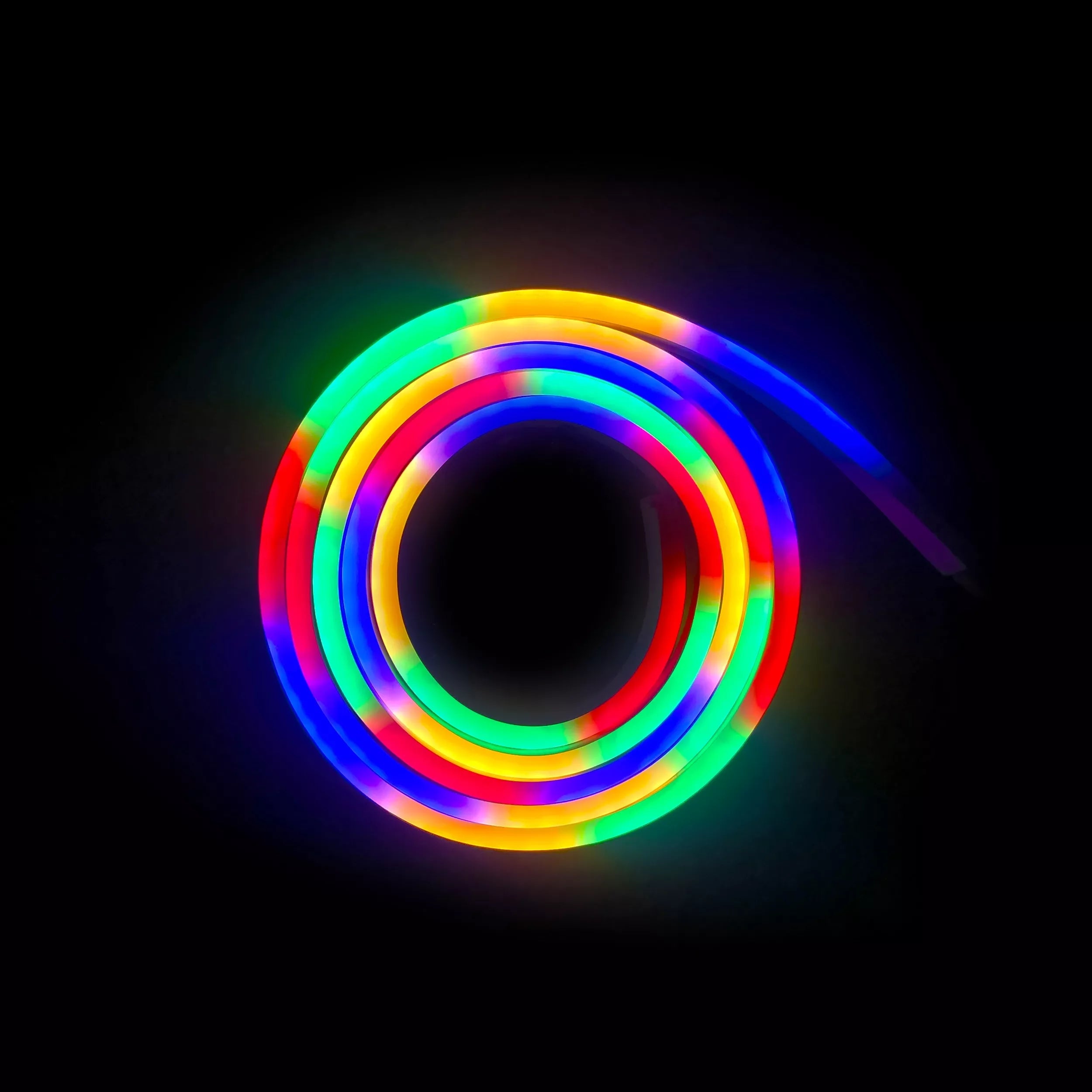 RGB LED šviesos juosta 10 m – lanksti