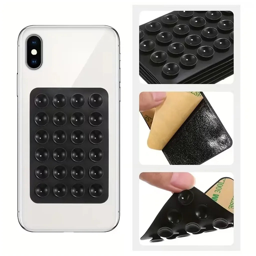 Silikoninė lipni plokštelė telefonui ŽALIA