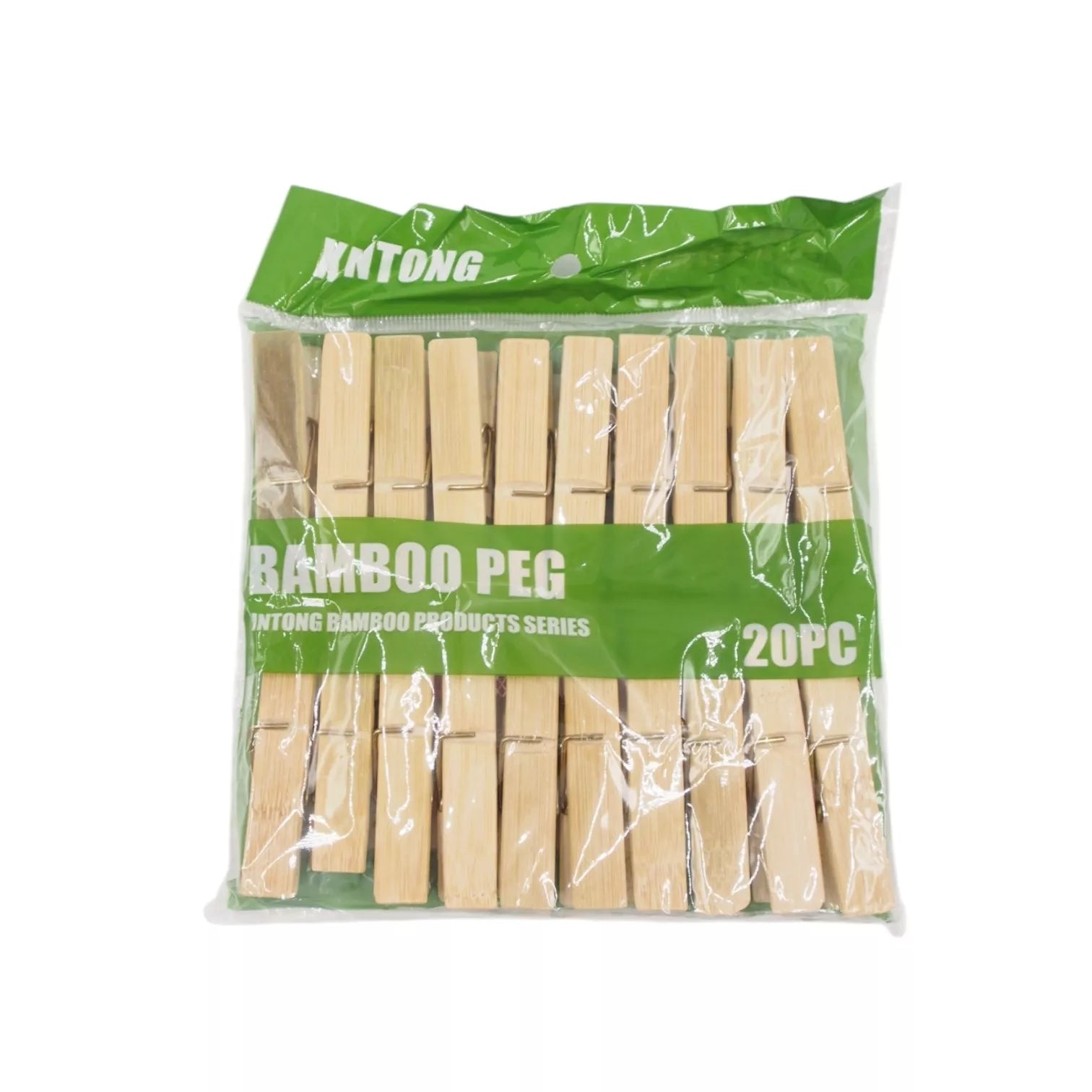 Skalbinių segtukai "Bamboo"