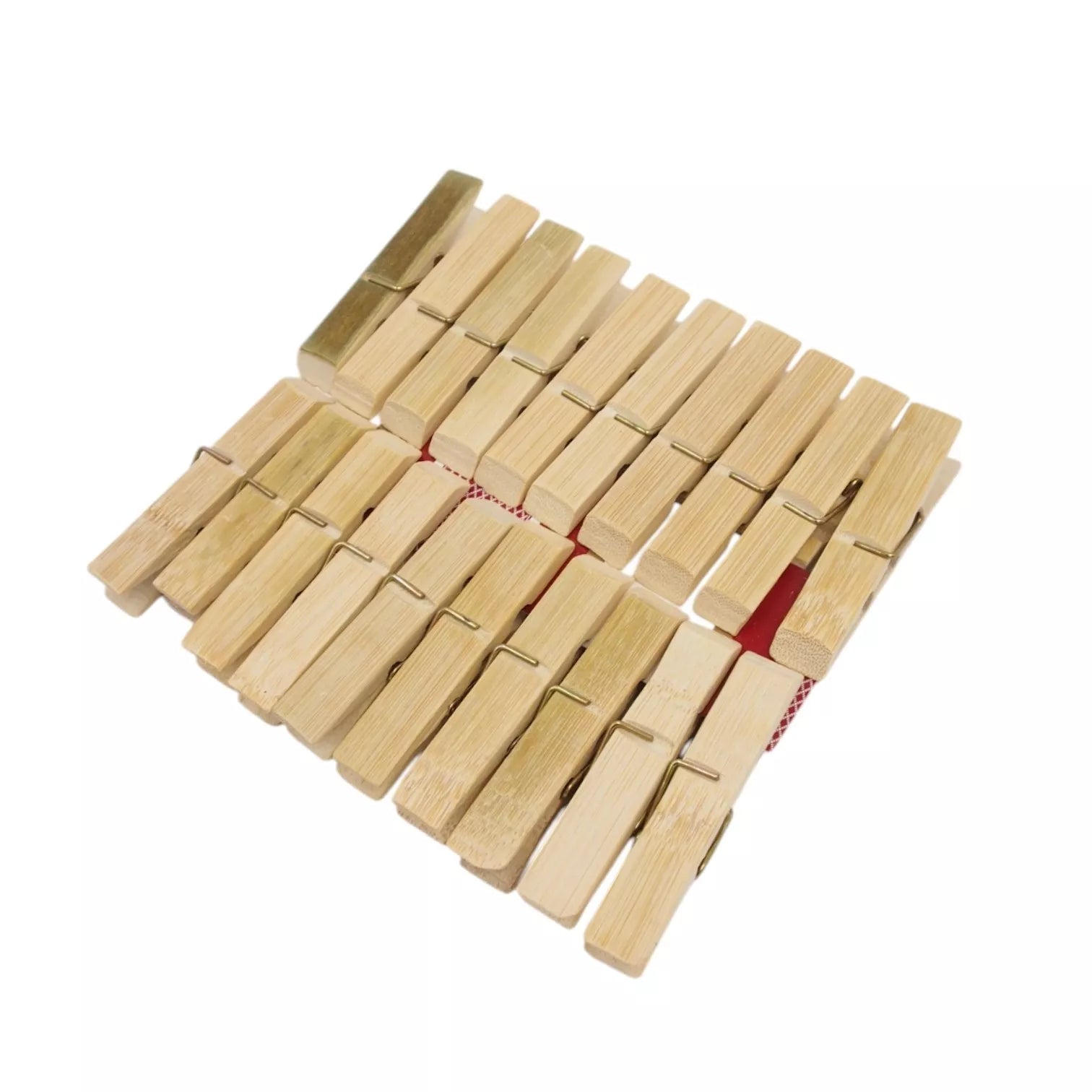 Skalbinių segtukai "Bamboo"