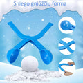 Sniego gniūžčių forma
