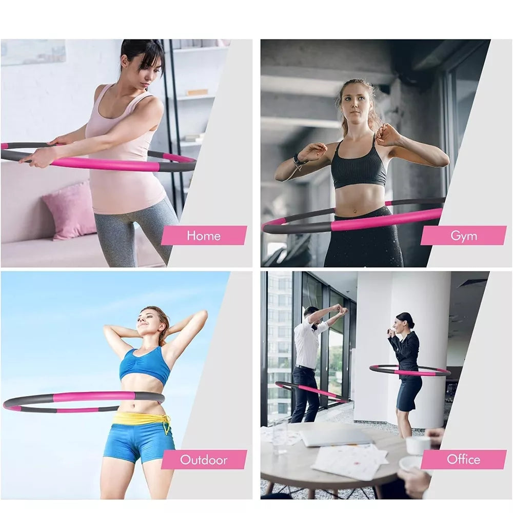 Sportinis lankas „Hula Hoop“ su paminkštinimu