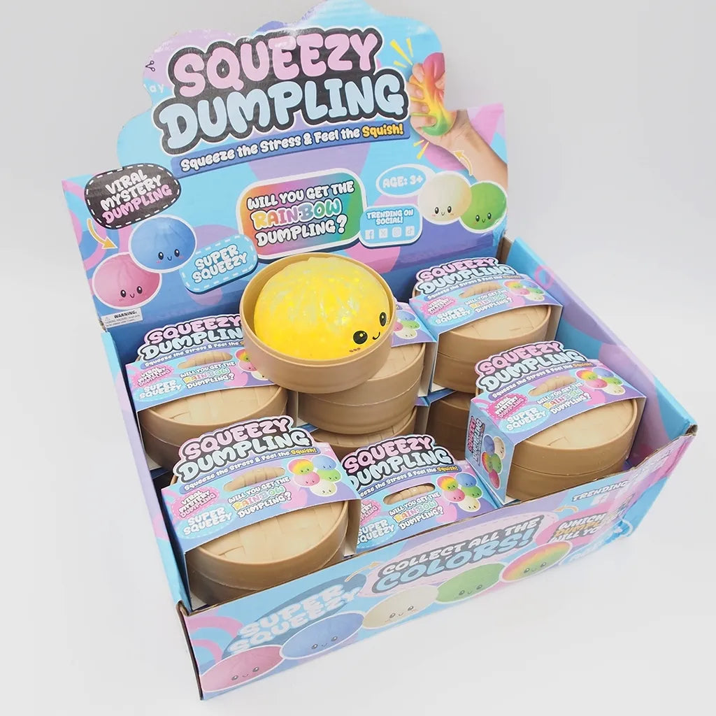 Squeezy Dumpling – Šviečiantis tamsoje antistresinis koldūnas