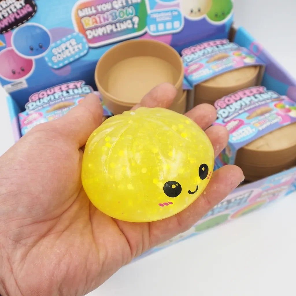 Squeezy Dumpling – Šviečiantis tamsoje antistresinis koldūnas