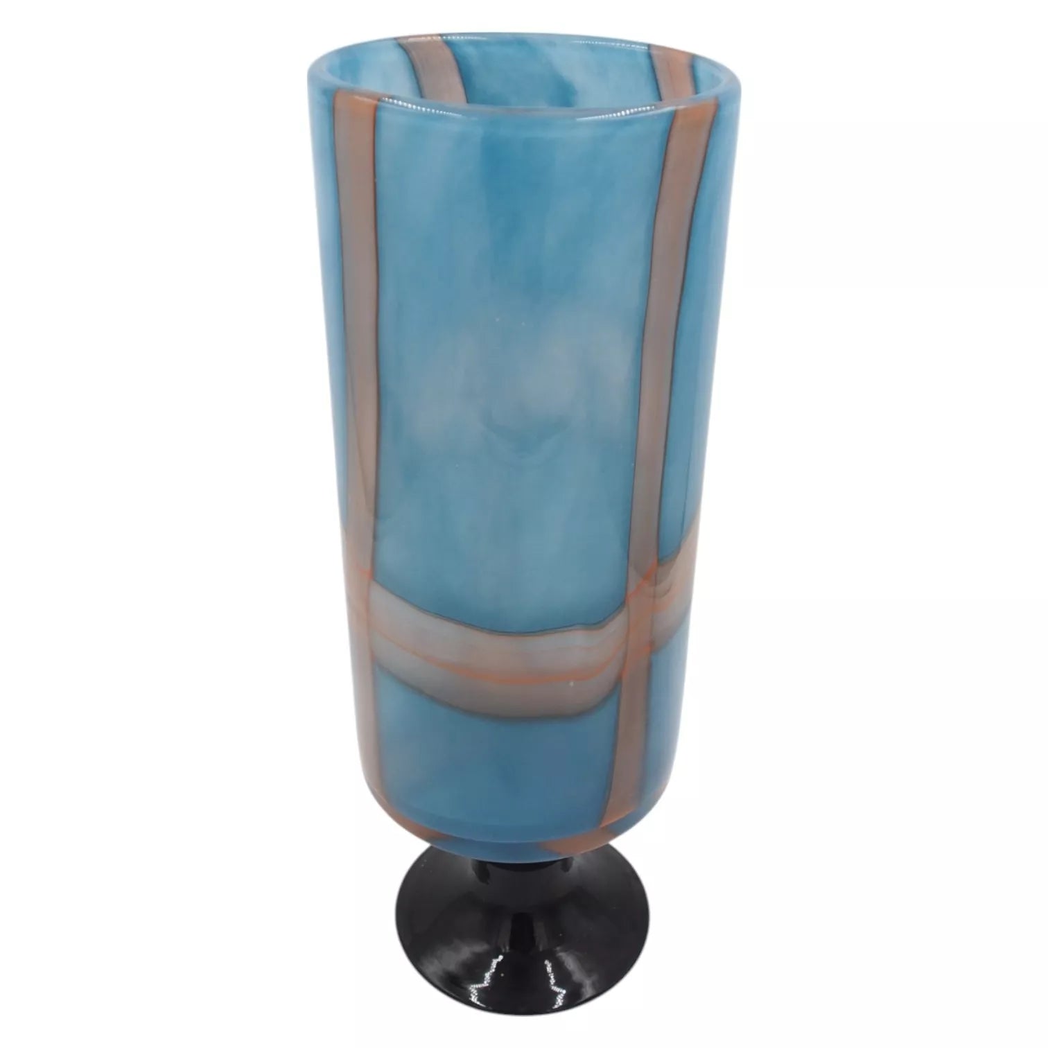 Stiklinė dekoratyvinė vaza, 14×40 cm