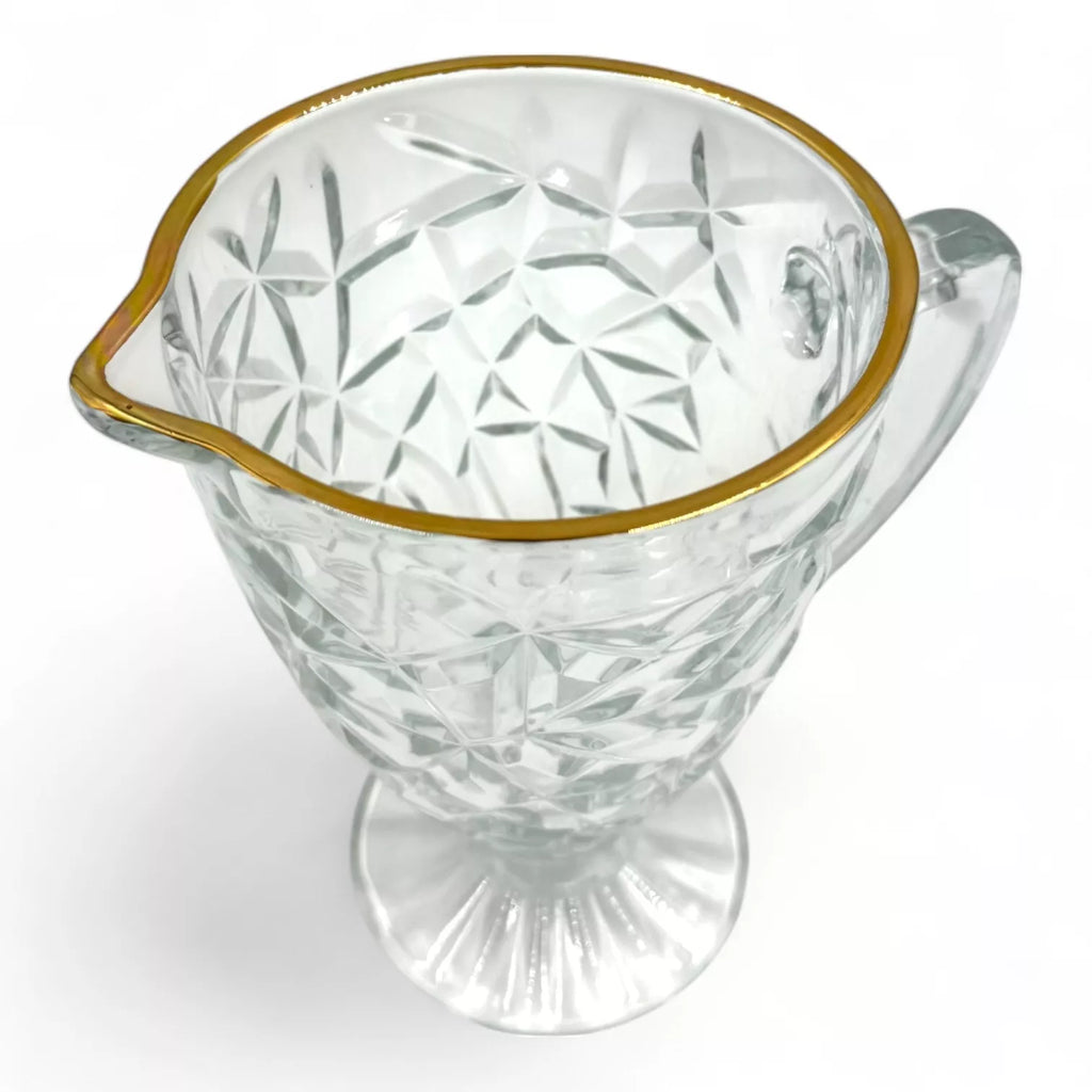 Stiklinis ąsotis "Gold"
