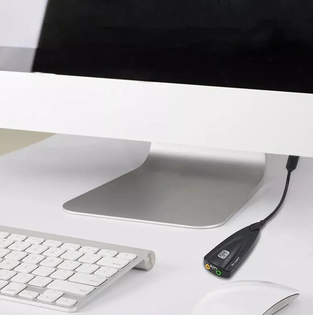 USB garso plokštė su Vitrual 7.1CH sistema