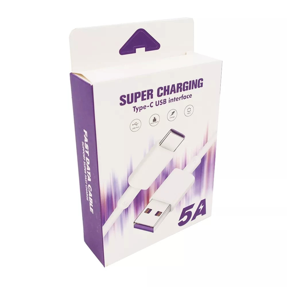 USB -TYPE-C 5A Laidas 1M