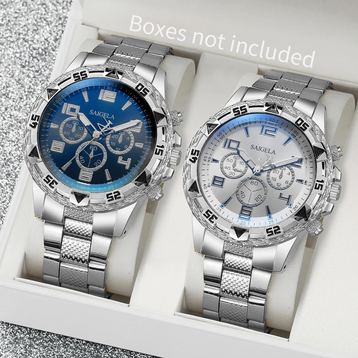 Vyriškas prabangus laikrodis Timeless Duo - 2 už 1 kainą