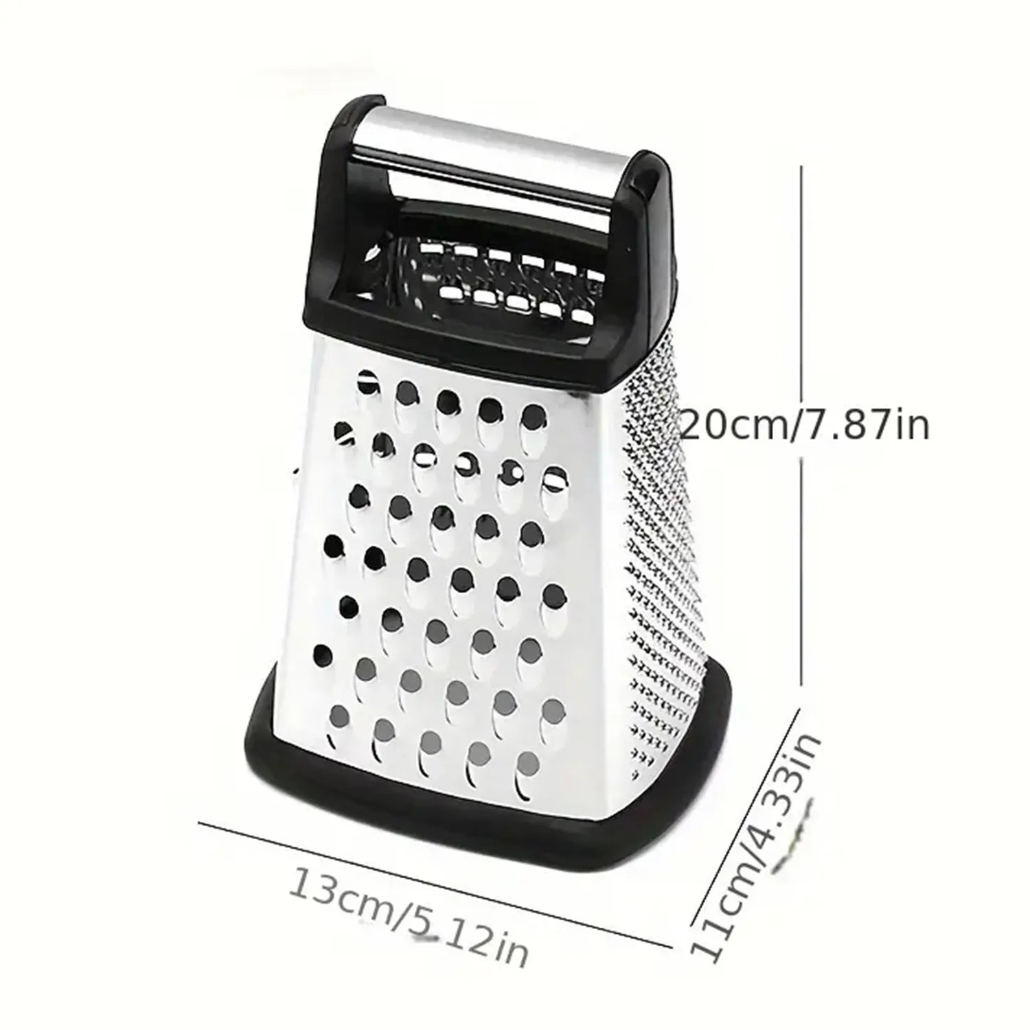 Virtuvinė tarka 20 CM. (4 pusių, nerūdijančio plieno)